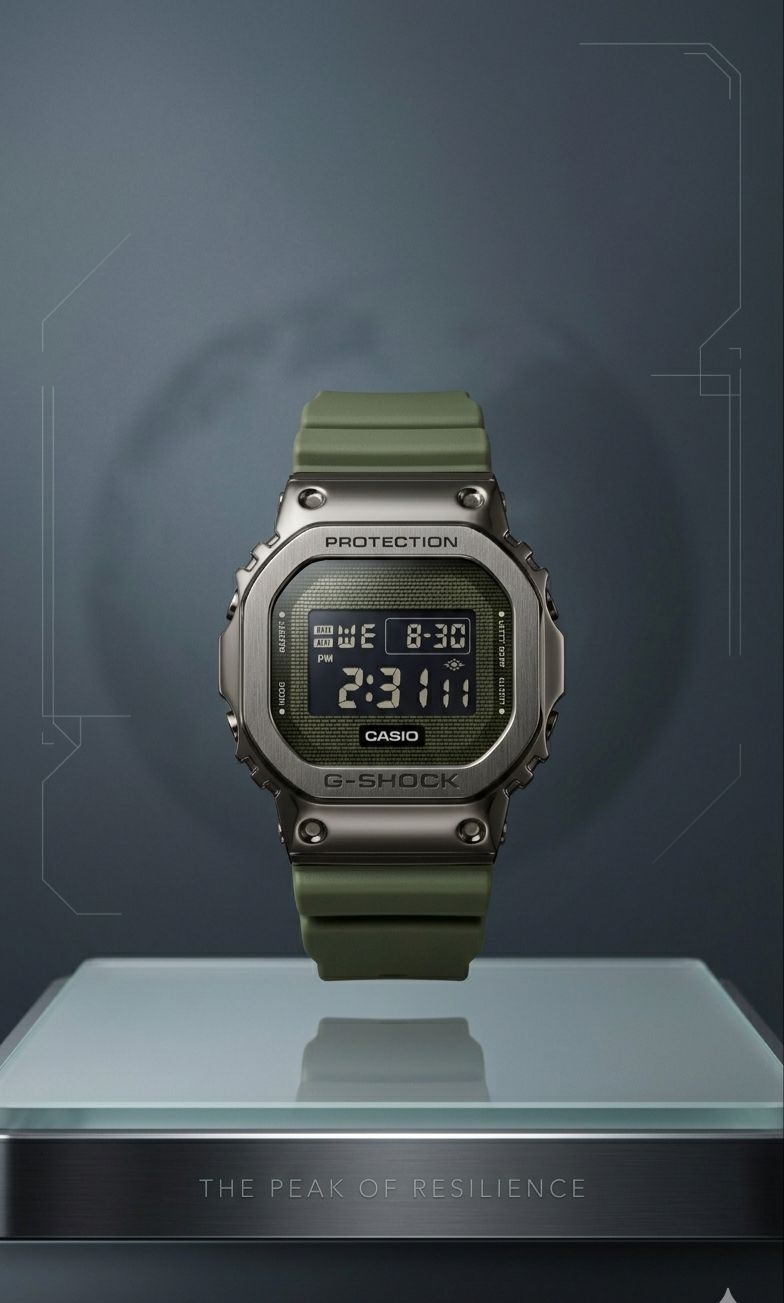 G Shock Casio DW-5600BB-1
