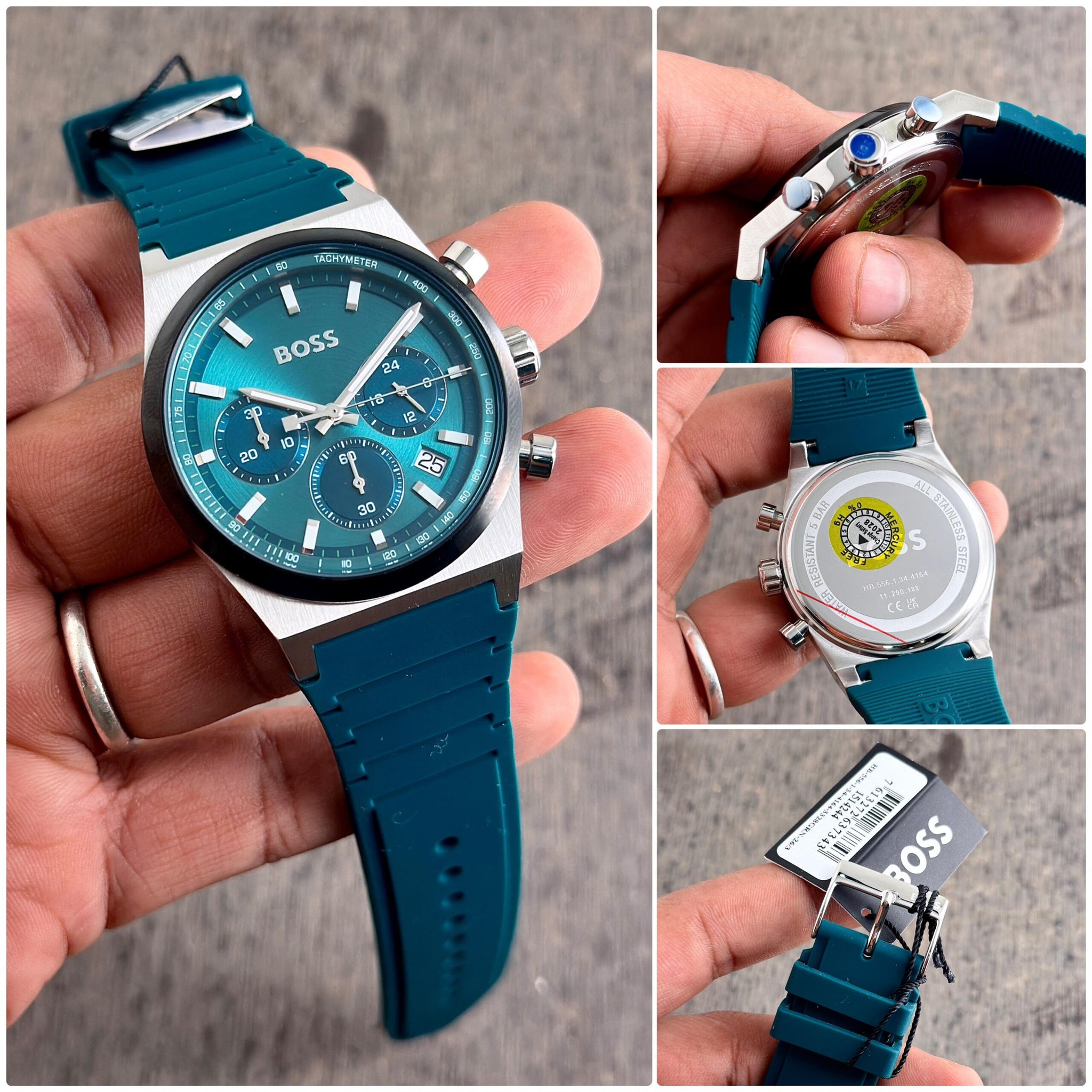 Hugo Boss Candor Chrono Blue Dial