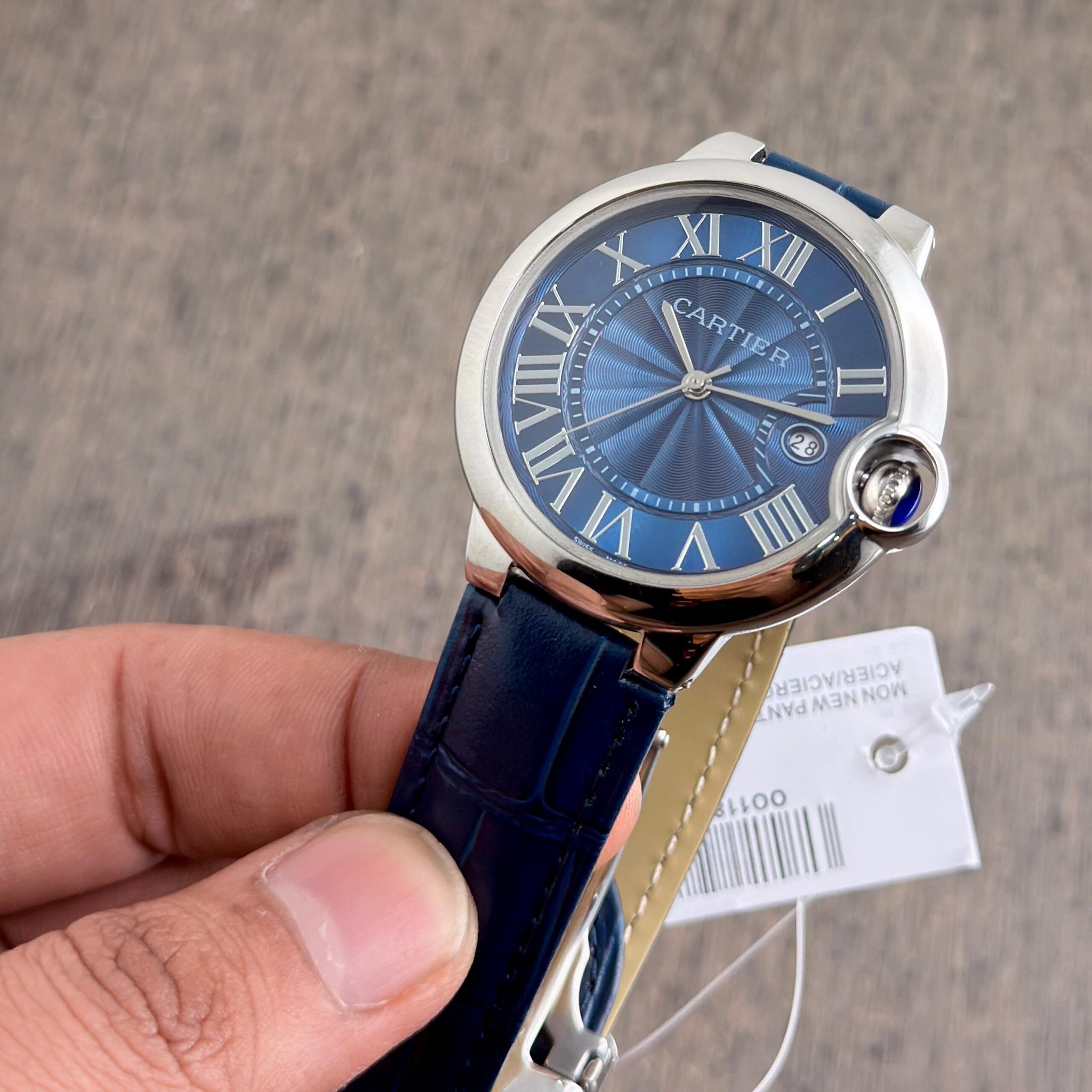 Cartier Ballon Bleu 42MM Blue Dial