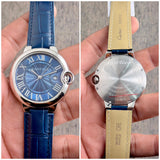 Cartier Ballon Bleu 42MM Blue Dial