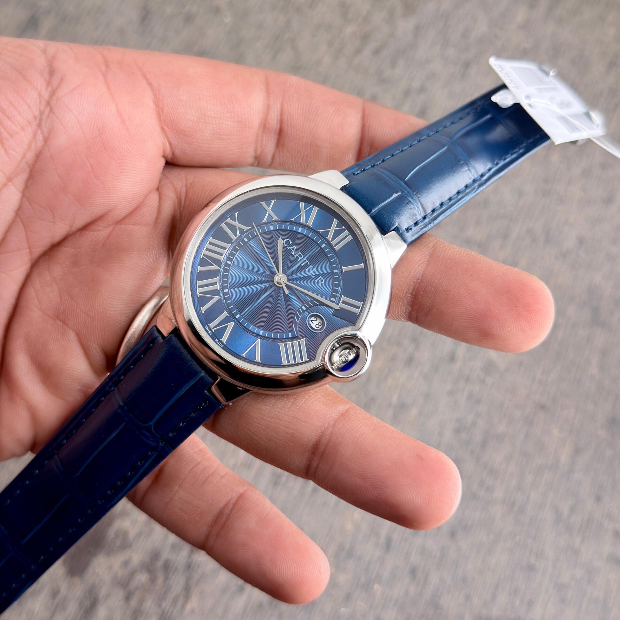 Cartier Ballon Bleu 42MM Blue Dial