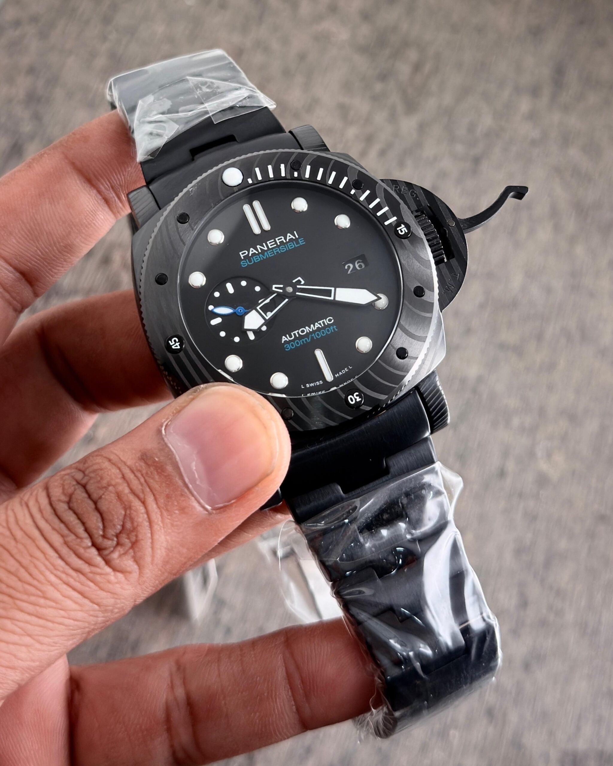 Panerai Submersible Black Automatic