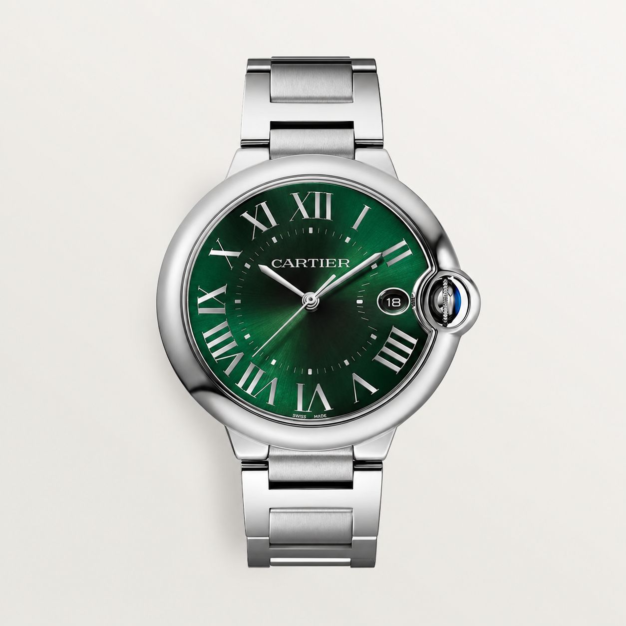Cartier Ballon Bleu 42MM Green Dial