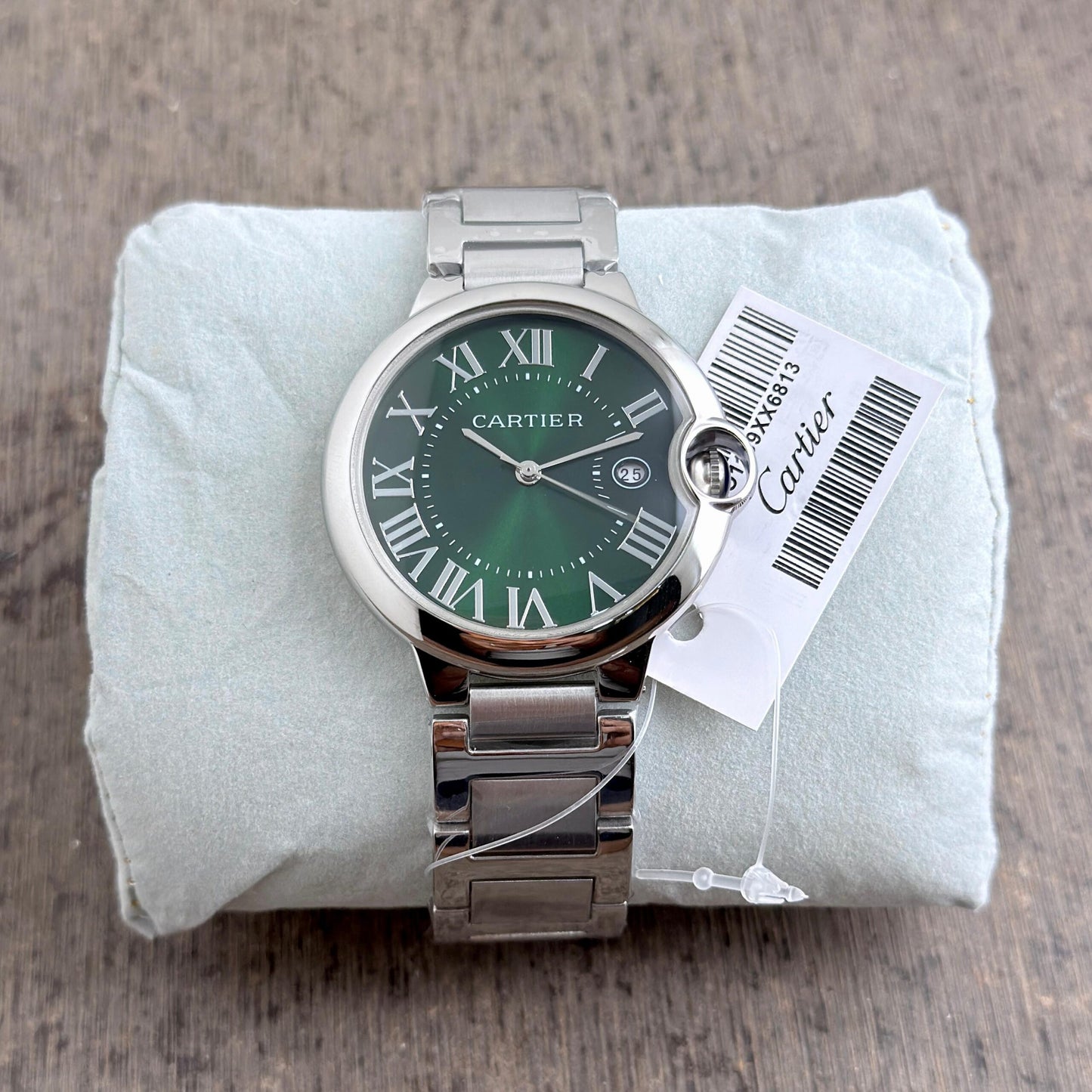Cartier Ballon Bleu 42MM Green Dial