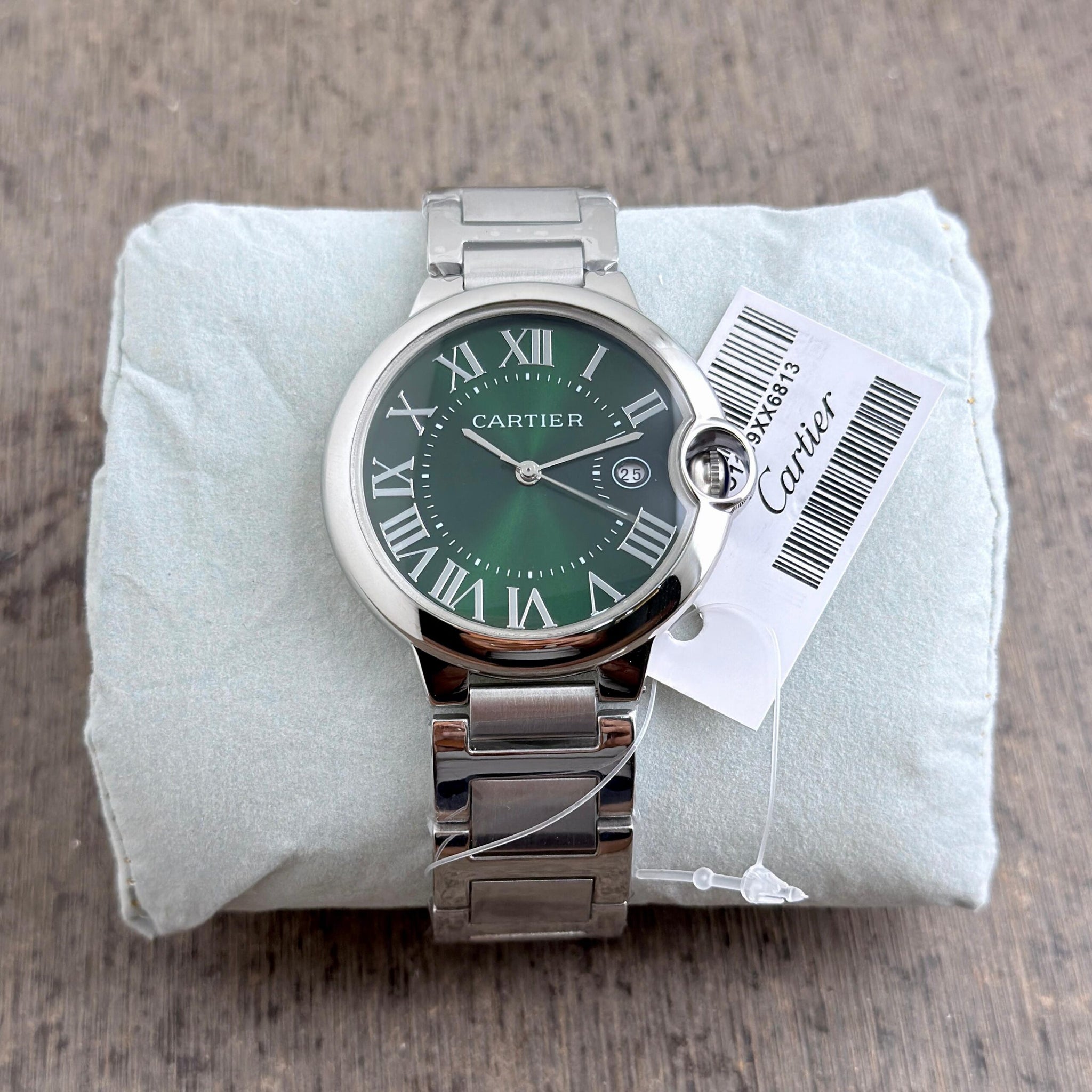 Cartier Ballon Bleu 42MM Green Dial