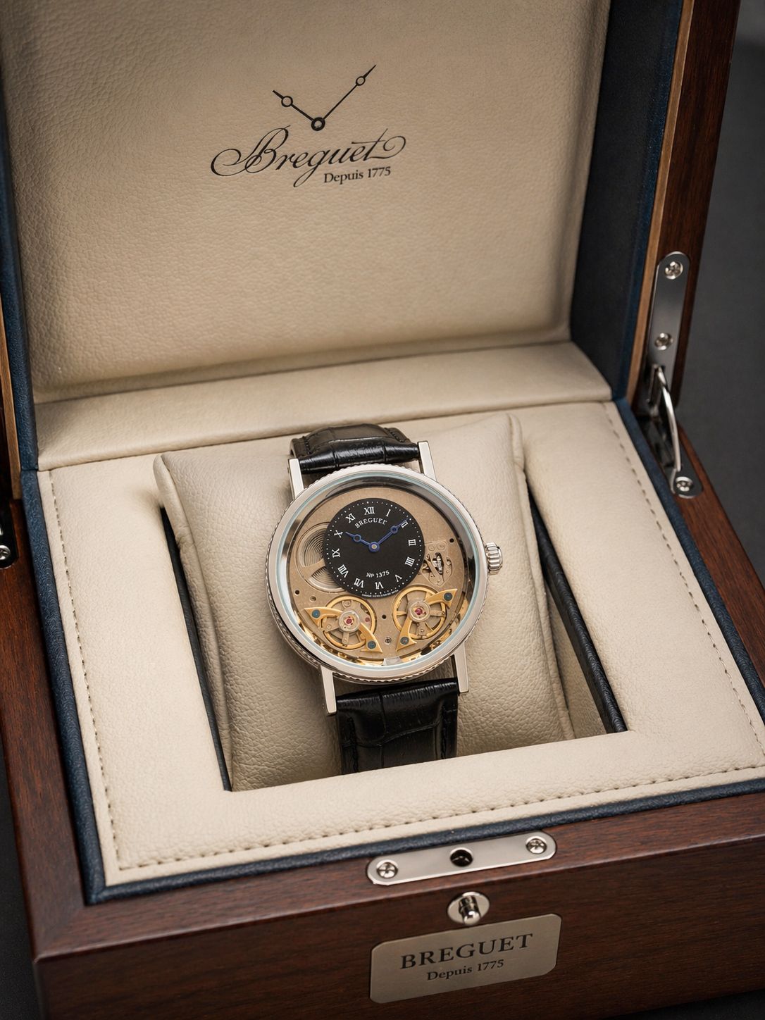 Breguet Skeleton Silver Automatic