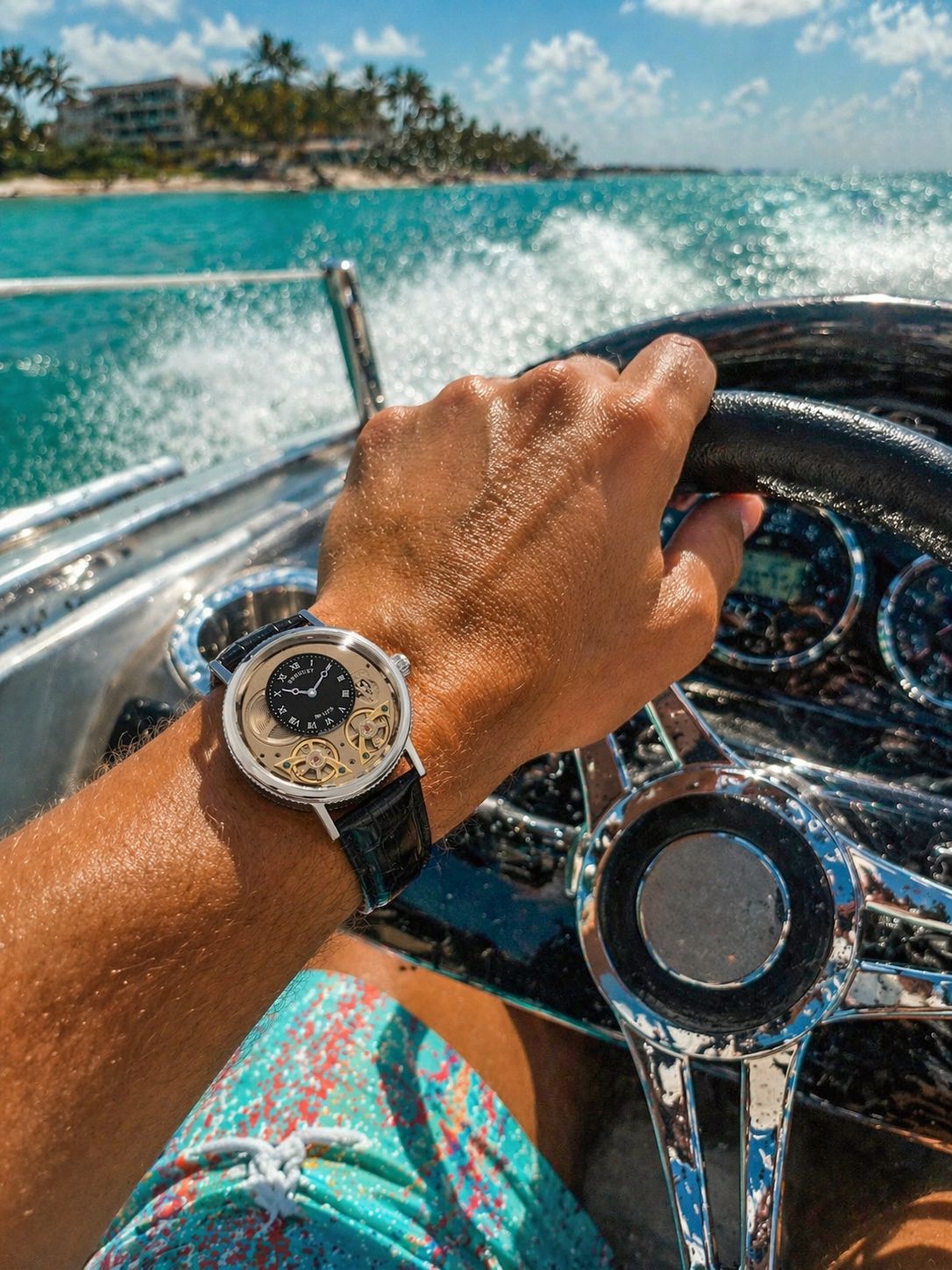 Breguet Skeleton Silver Automatic