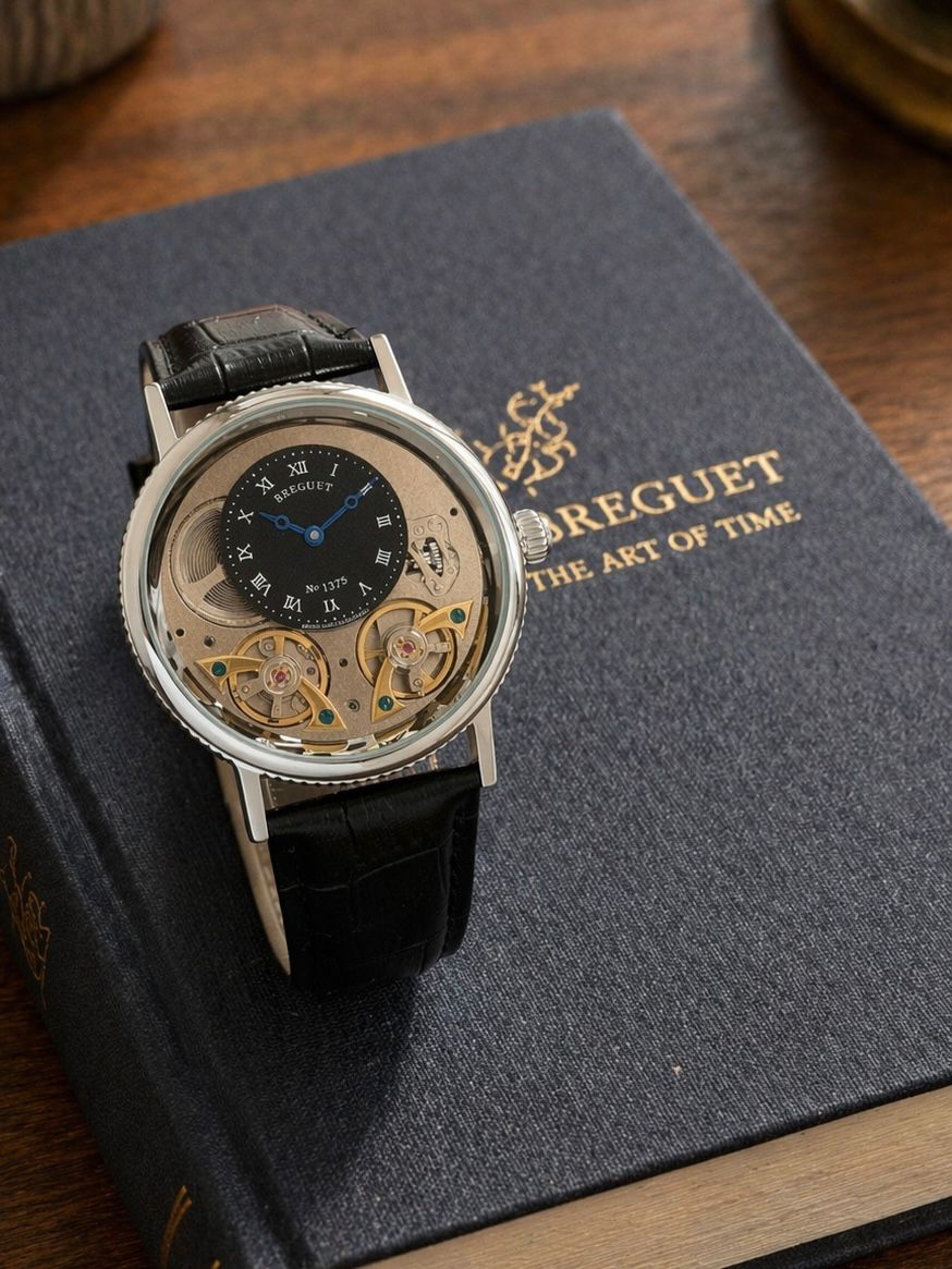 Breguet Skeleton Silver Automatic