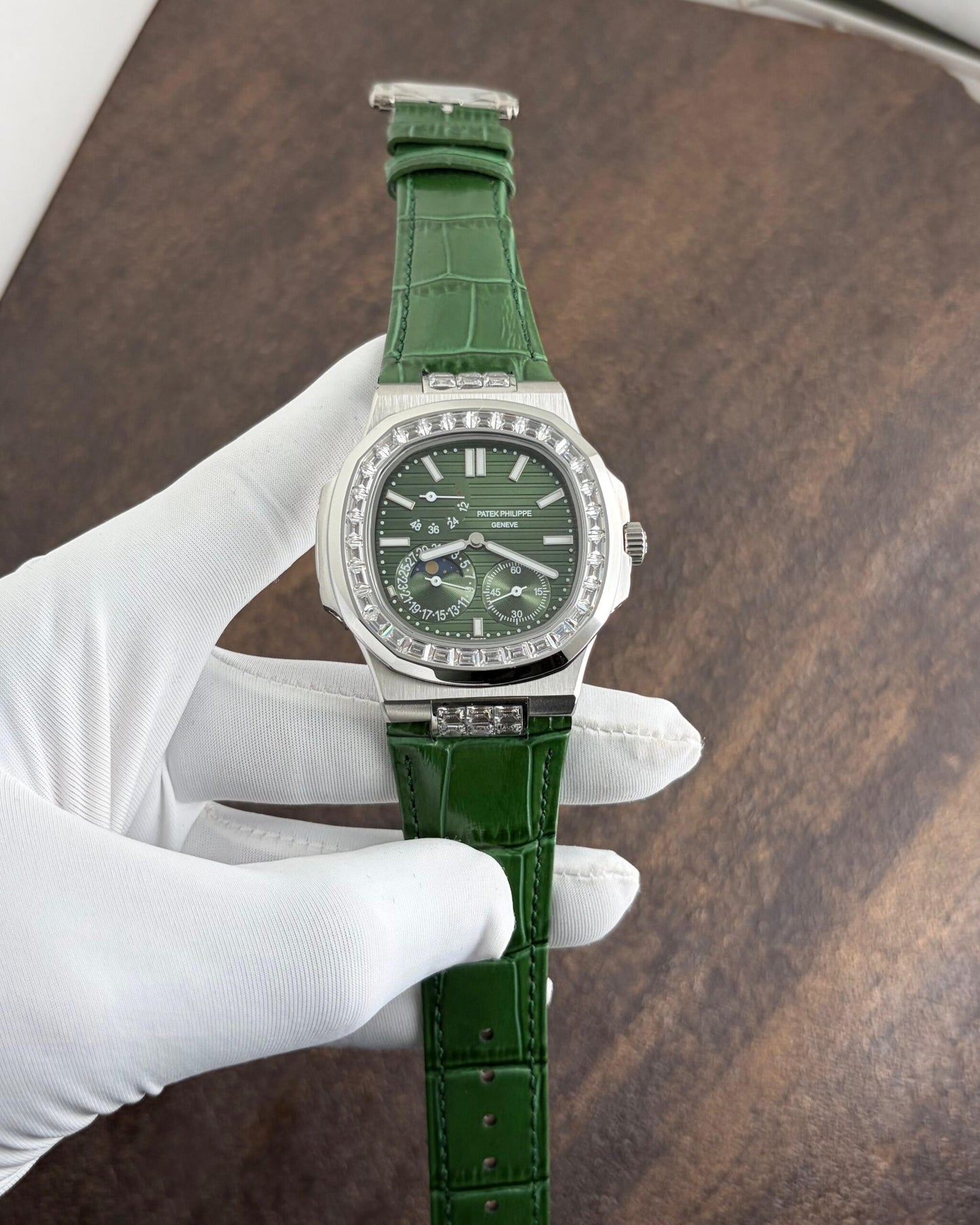 Patek Philippe Nautilus Green Diamond Edition