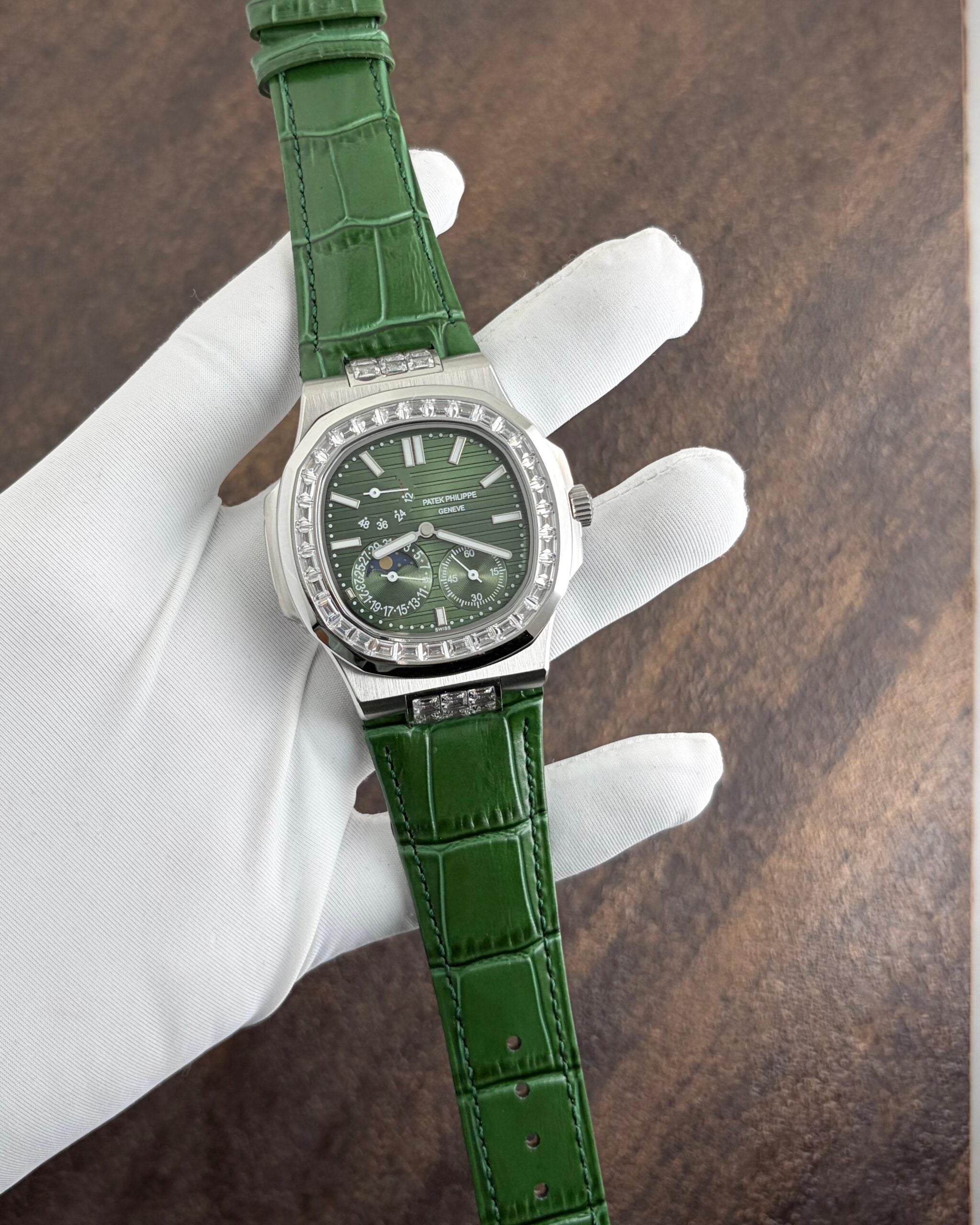 Patek Philippe Nautilus Green Diamond Edition