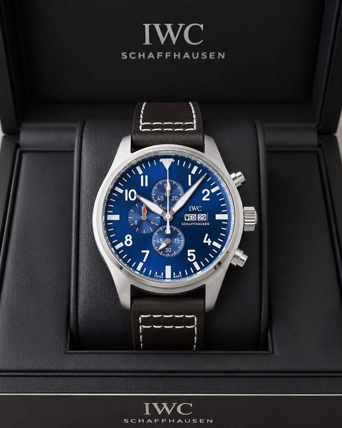 IWC Pilot Chronograph Blue Edition