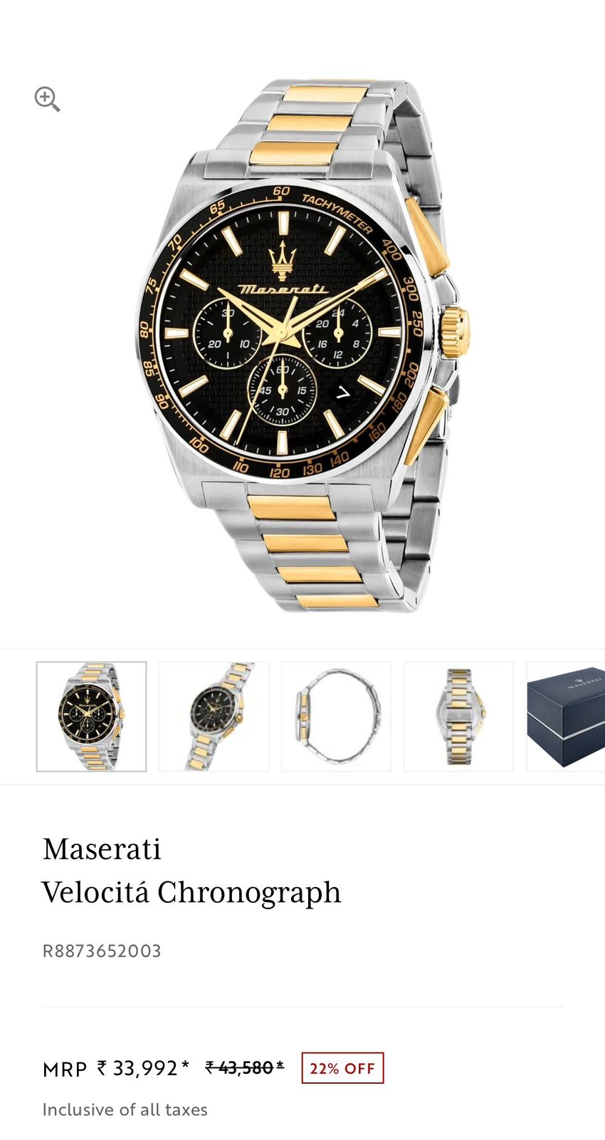 Maserati Velocita Chronograph