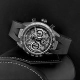 Tag Heuer White And Black Chronograph