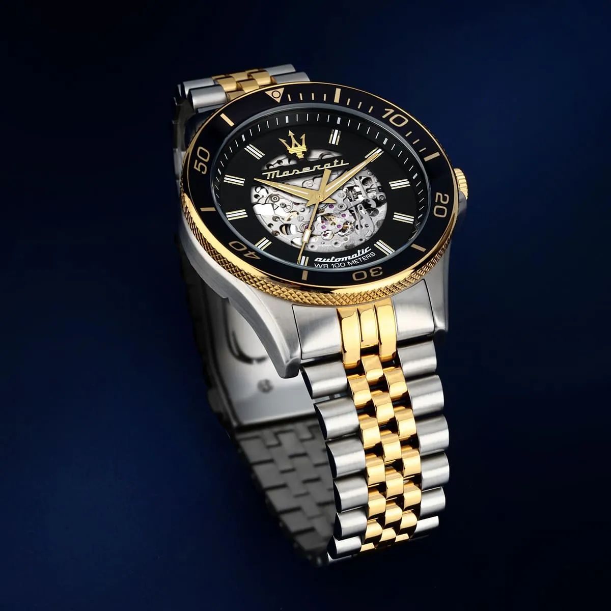 Maserati Sfida Black Dial Automatic