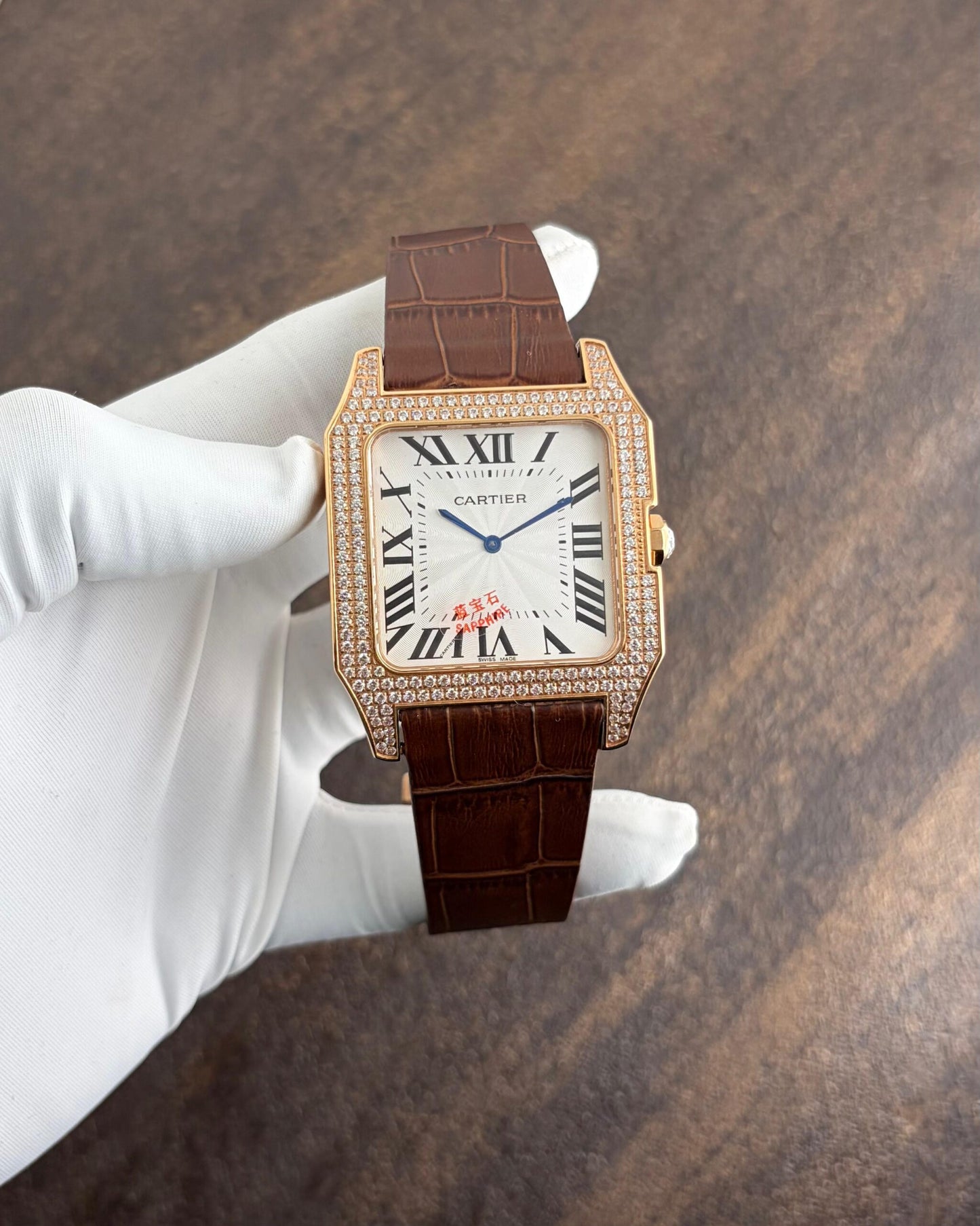 Cartier Santos D’Santos Quartz