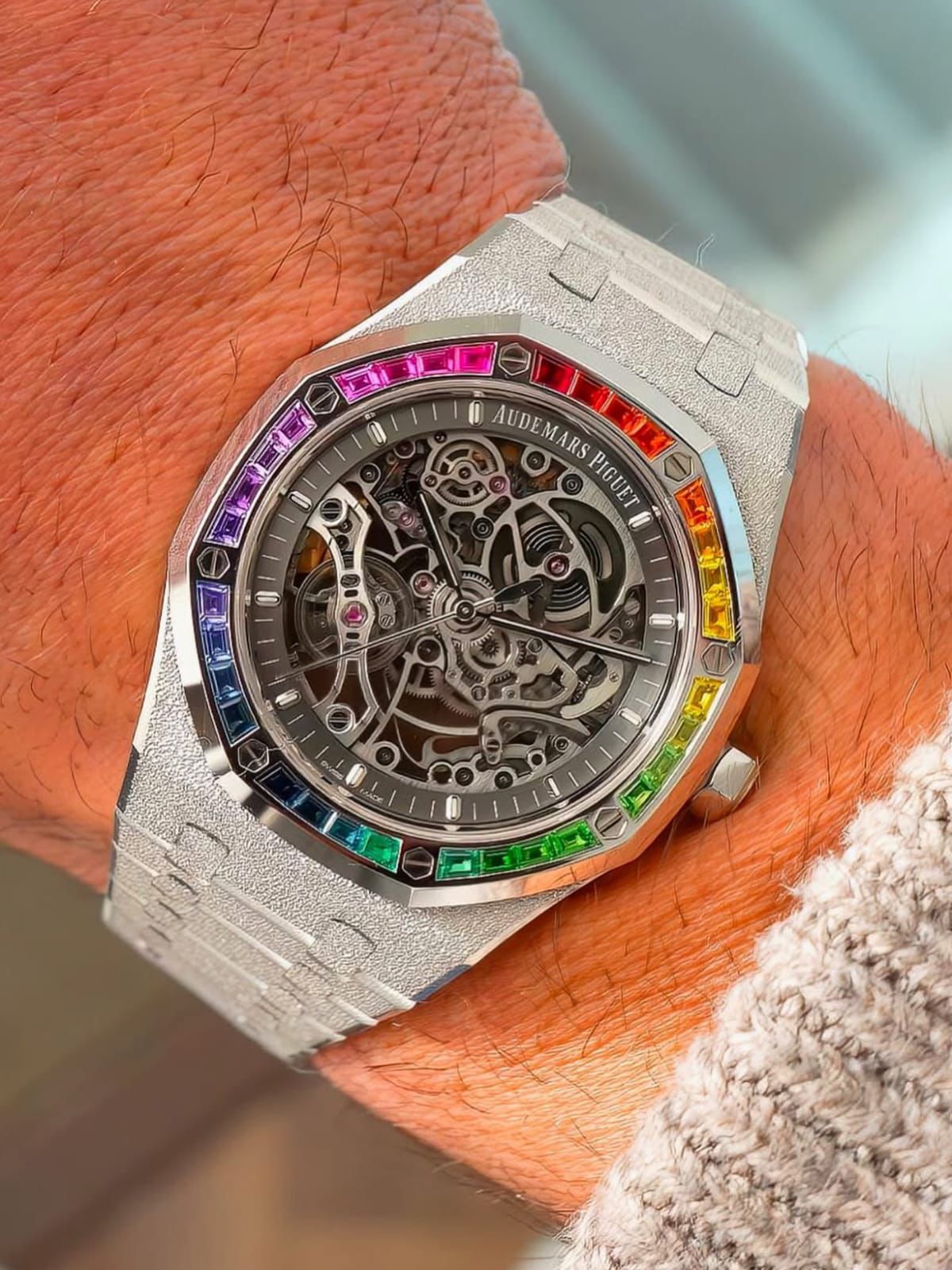 Audemars Piguet Royal Oak Frosted Silver