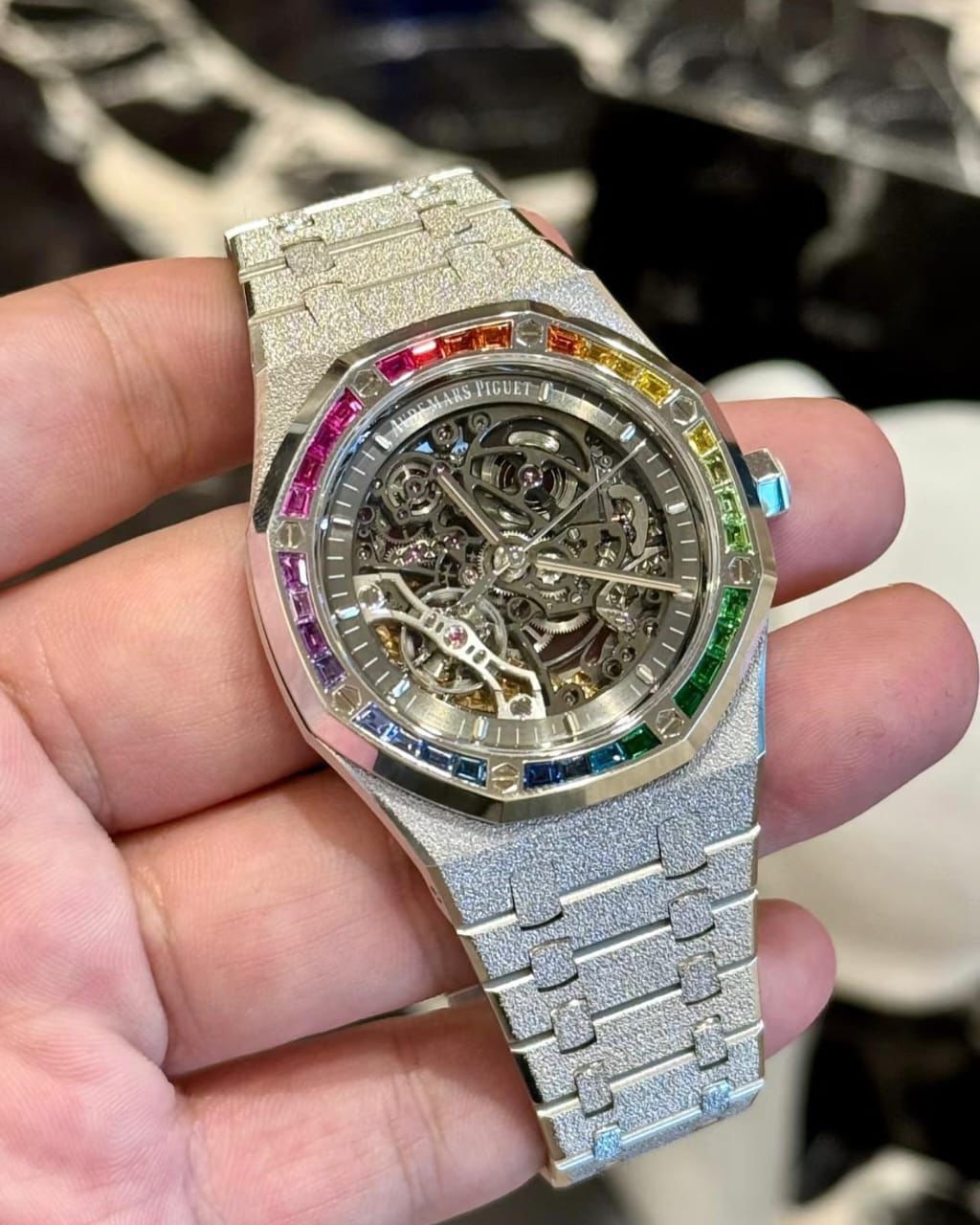 Audemars Piguet Royal Oak Frosted Silver
