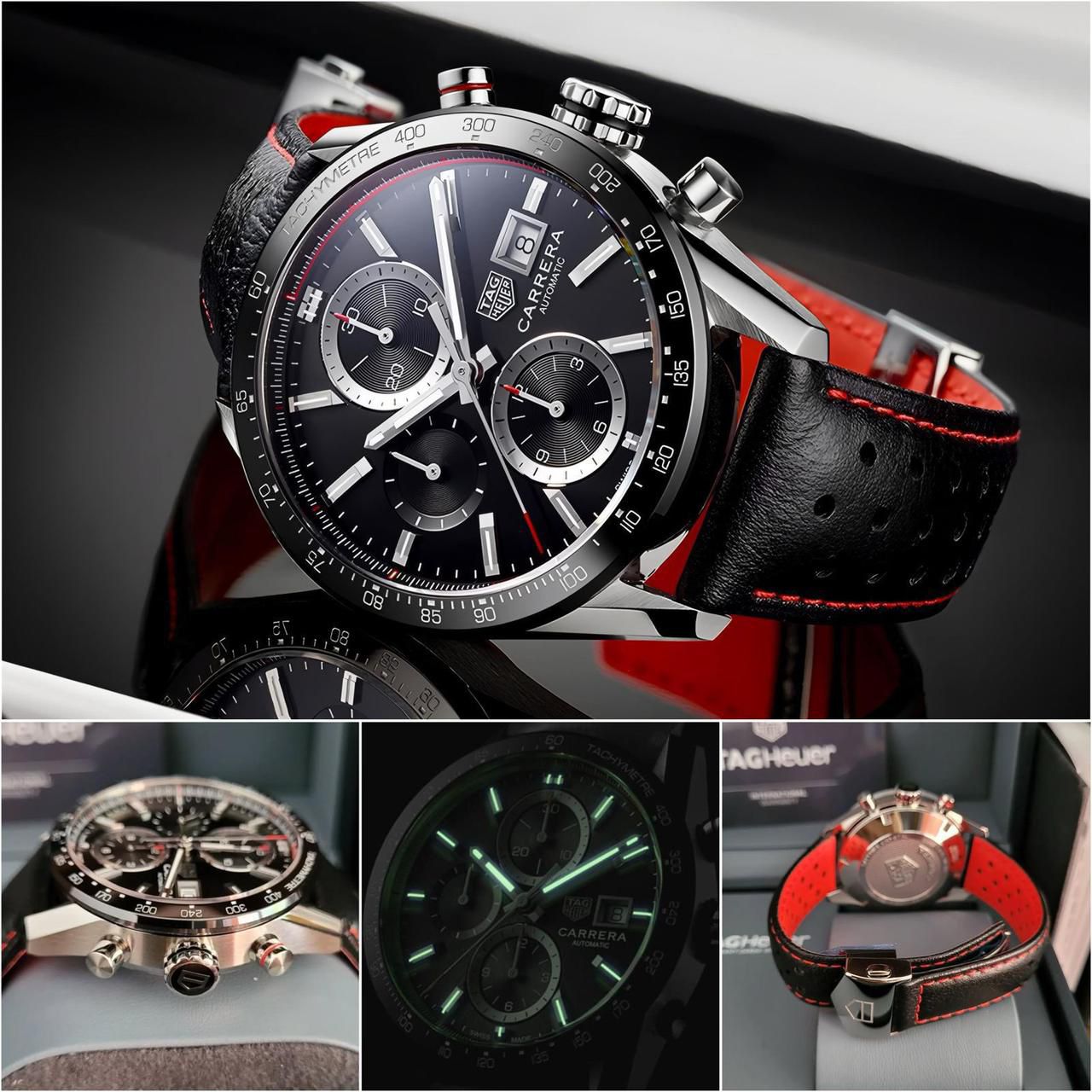 Tag Heuer Dark Black Dial