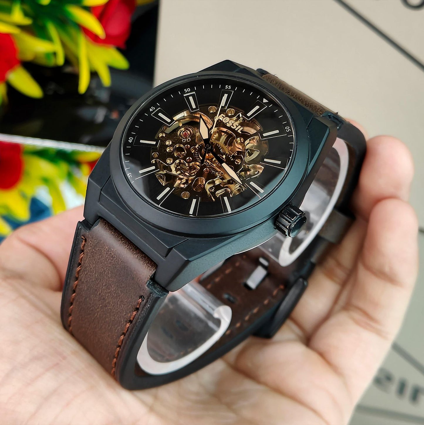 Fossil Everett Automatic Open Heart