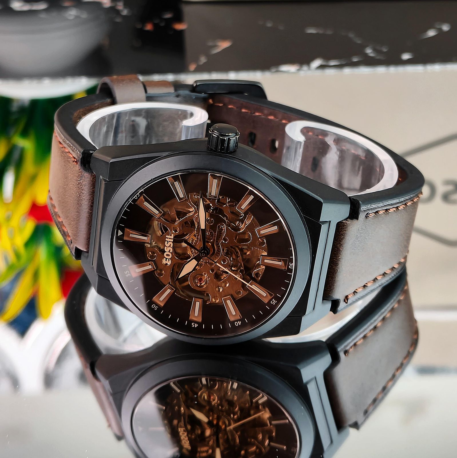 Fossil Everett Automatic Open Heart