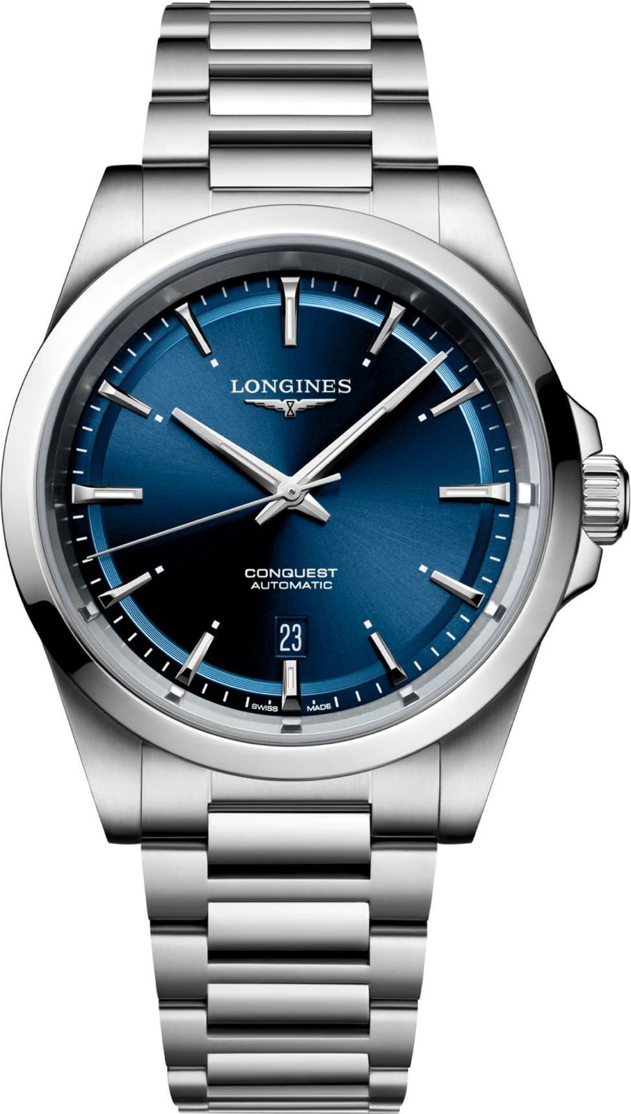 Longines Conquest Blue Sunray Automatic