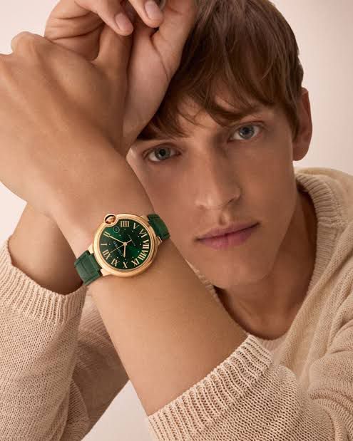 Cartier Ballon Bleu Green Dial
