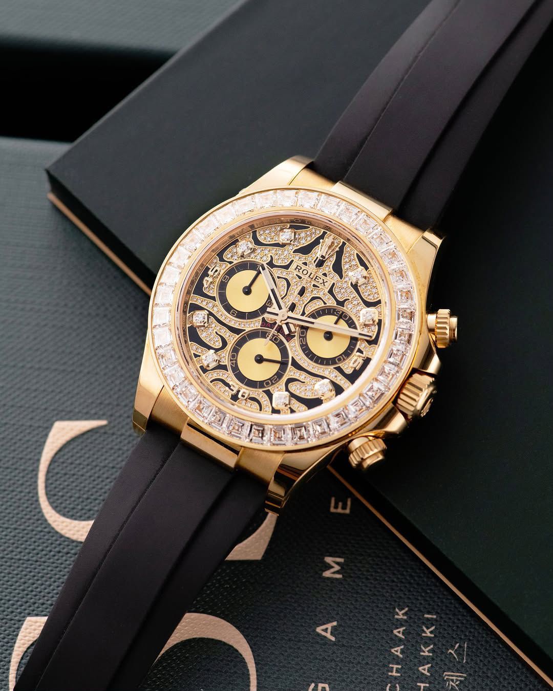 Rolex Rainbow Golden Tiger Daytona