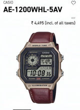 Casio AE-1200WHL-5AV Digital
