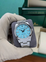 Rolex Oyster Perpetual Tiffany Blue
