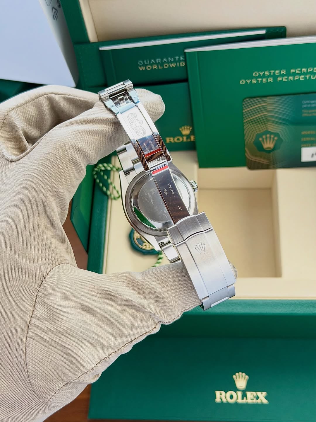 Rolex Oyster Perpetual Tiffany Blue