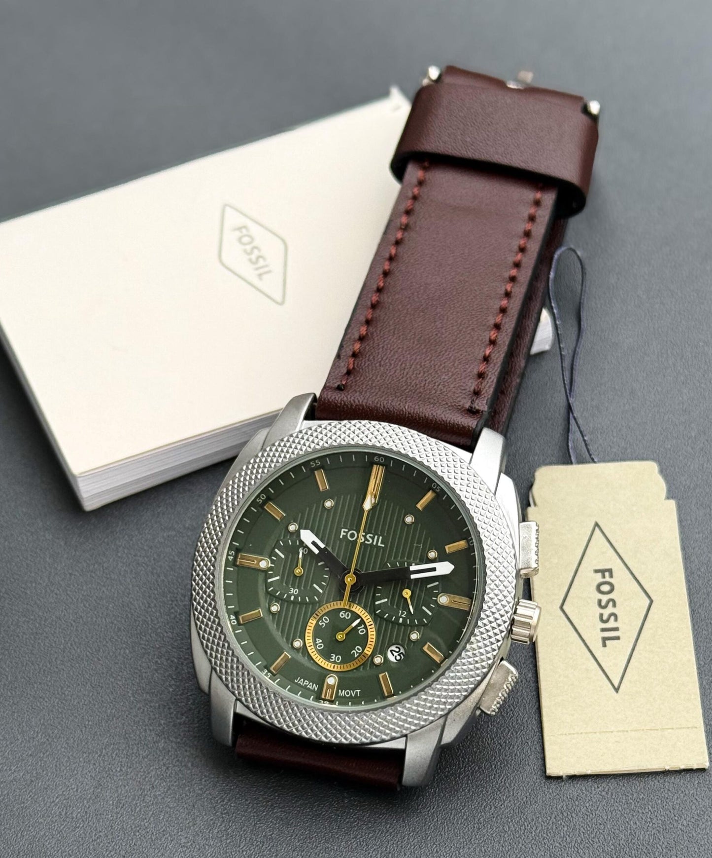 Fossil Classic Green Chronograph