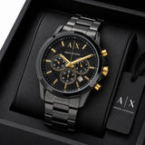 Armani Exchange Black Chronograph