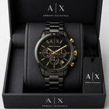 Armani Exchange Black Chronograph