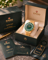 Rado Captain Cook Green Dial Automatic