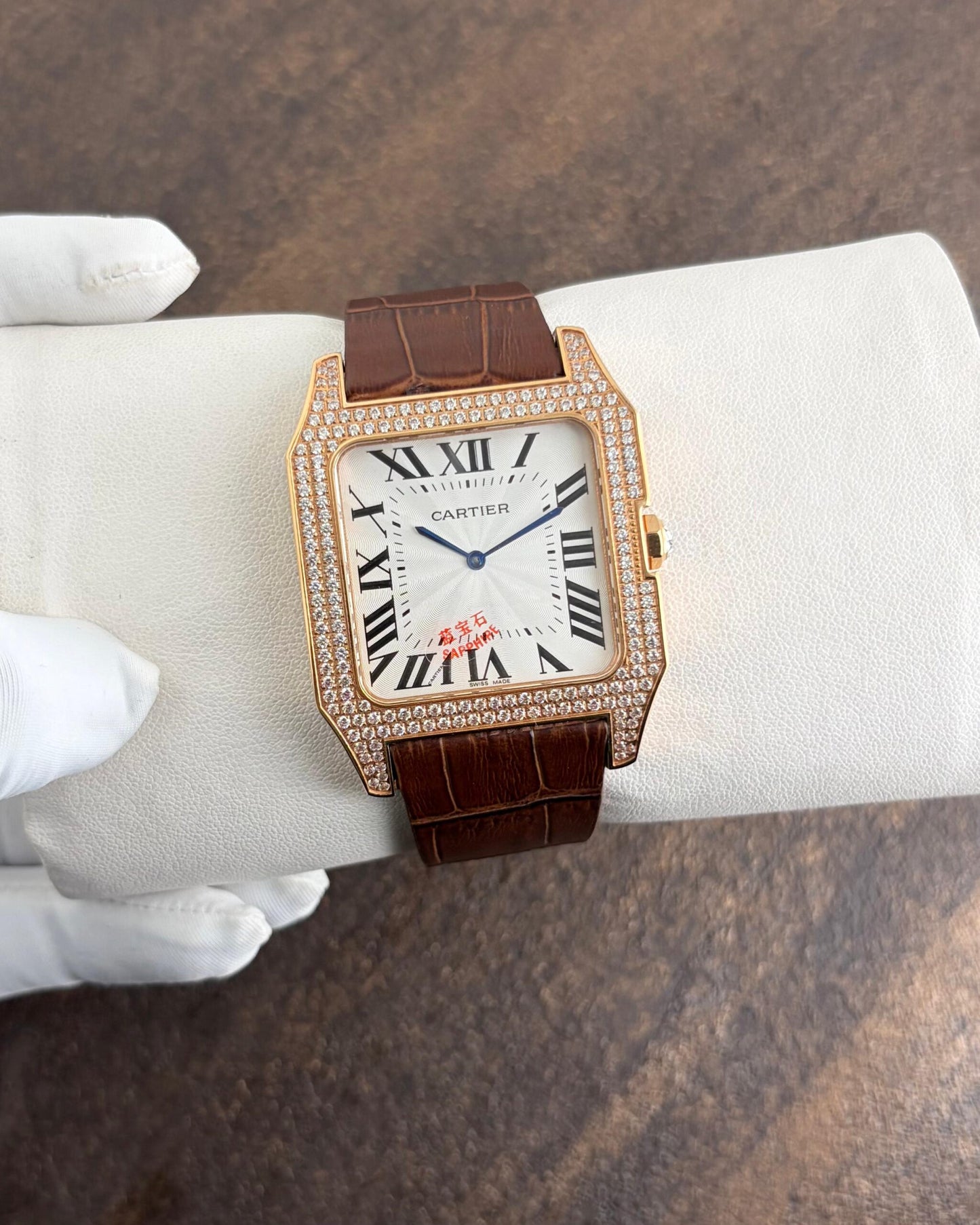 Cartier Santos D’Santos Quartz