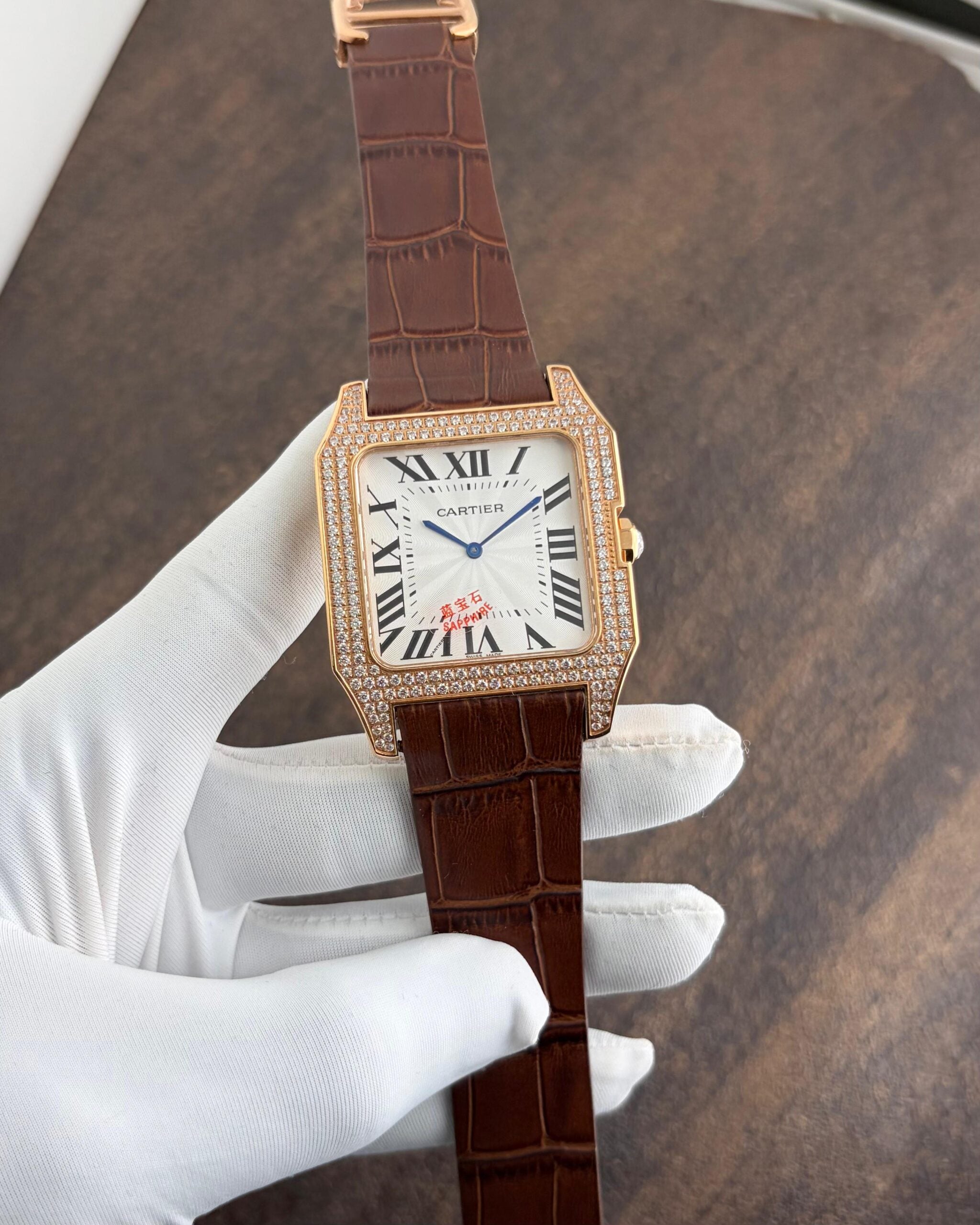 Cartier Santos D’Santos Quartz