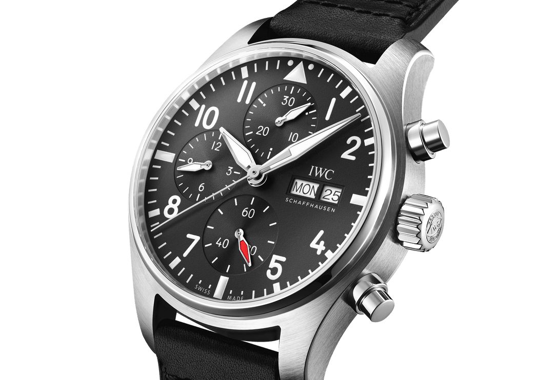 IWC Pilot’s  Black Chronograph