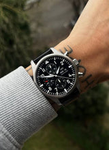 IWC Pilot’s  Black Chronograph