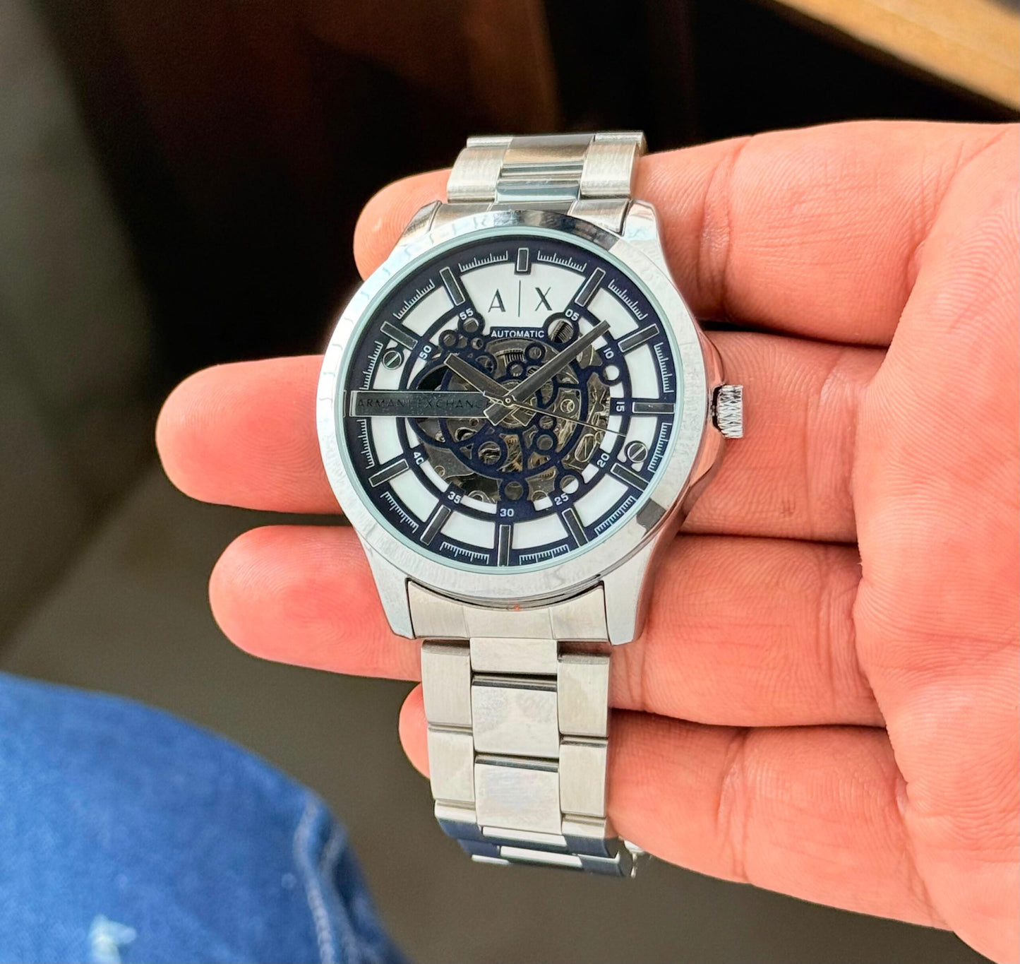 Armani Exchange Automatic Open Heart