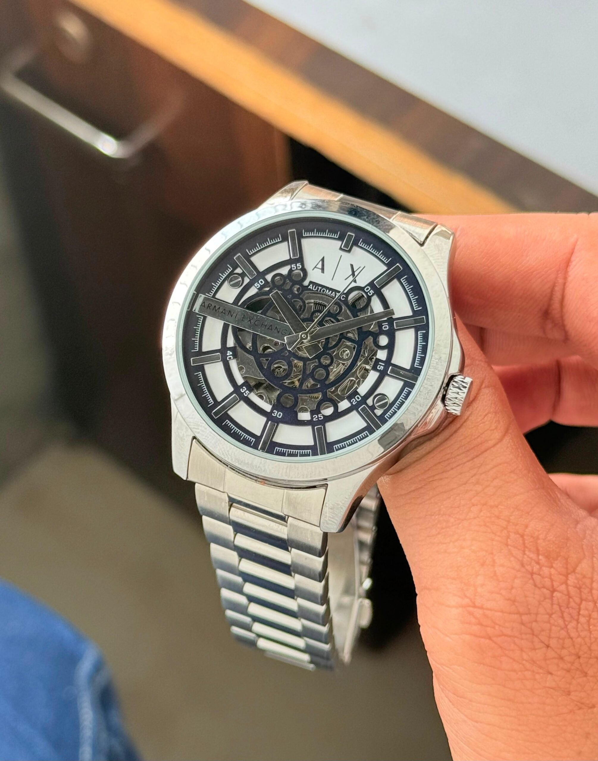 Armani Exchange Automatic Open Heart