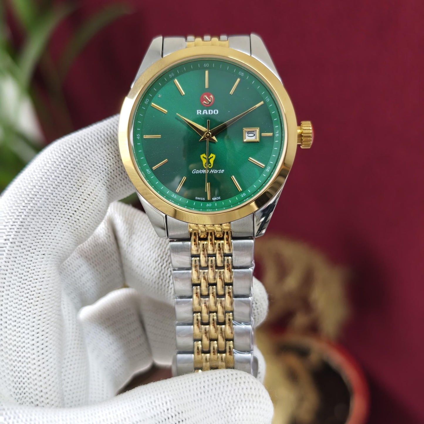 Rado Captain Cook Green Dial Automatic