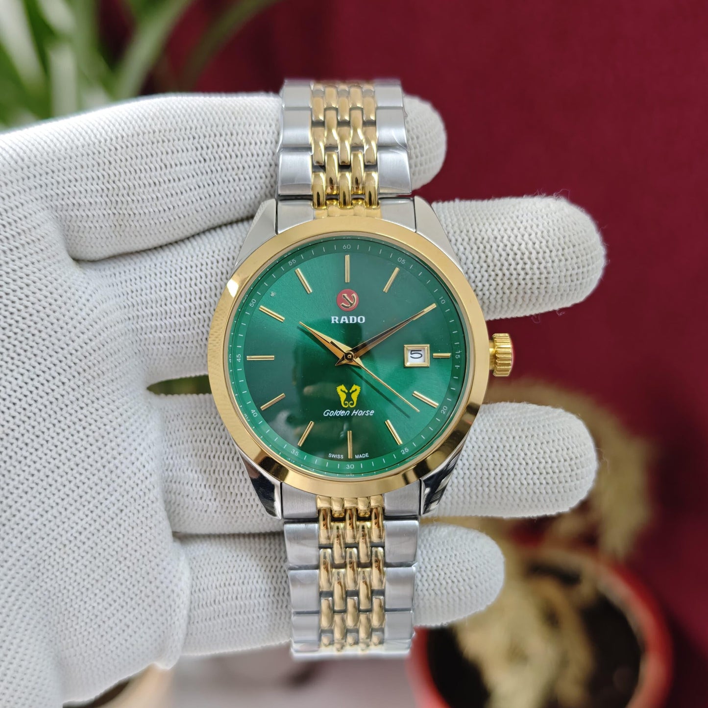 Rado Captain Cook Green Dial Automatic