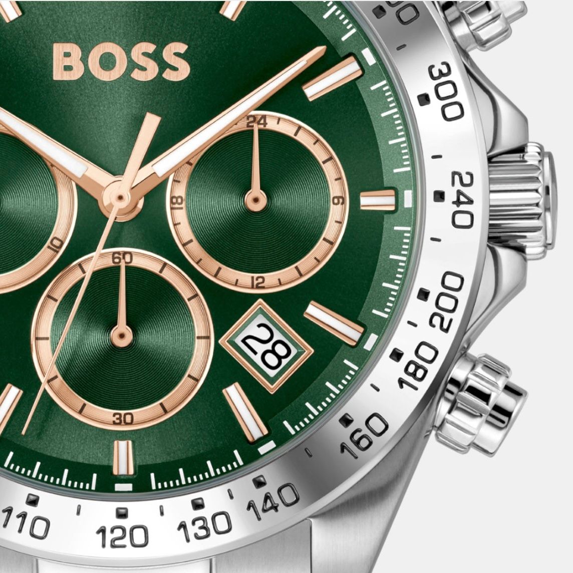 Hugo Boss Hero 2.0 Chronograph Green Dial
