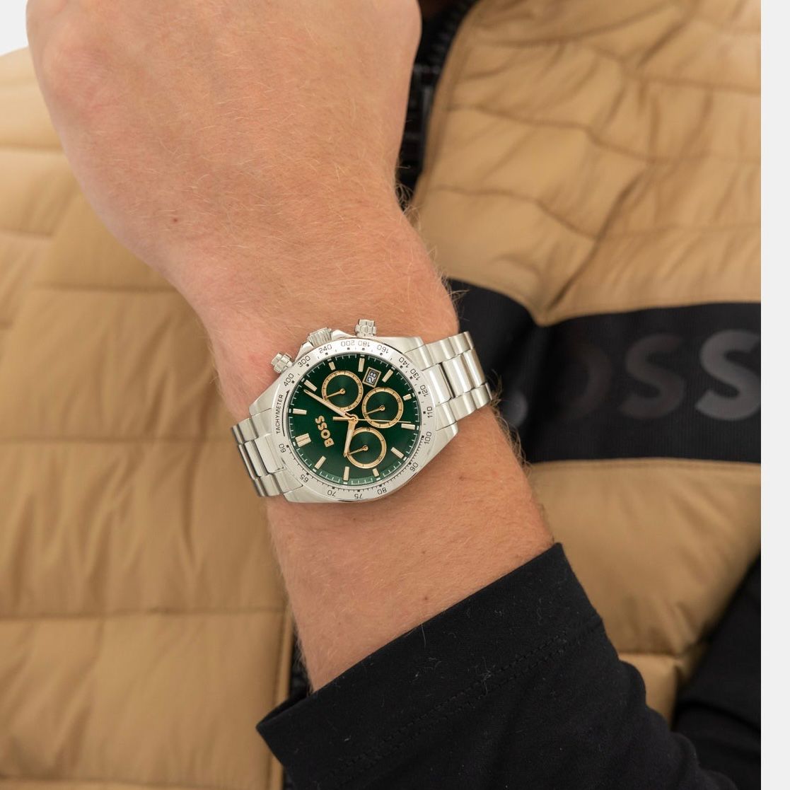 Hugo Boss Hero 2.0 Chronograph Green Dial