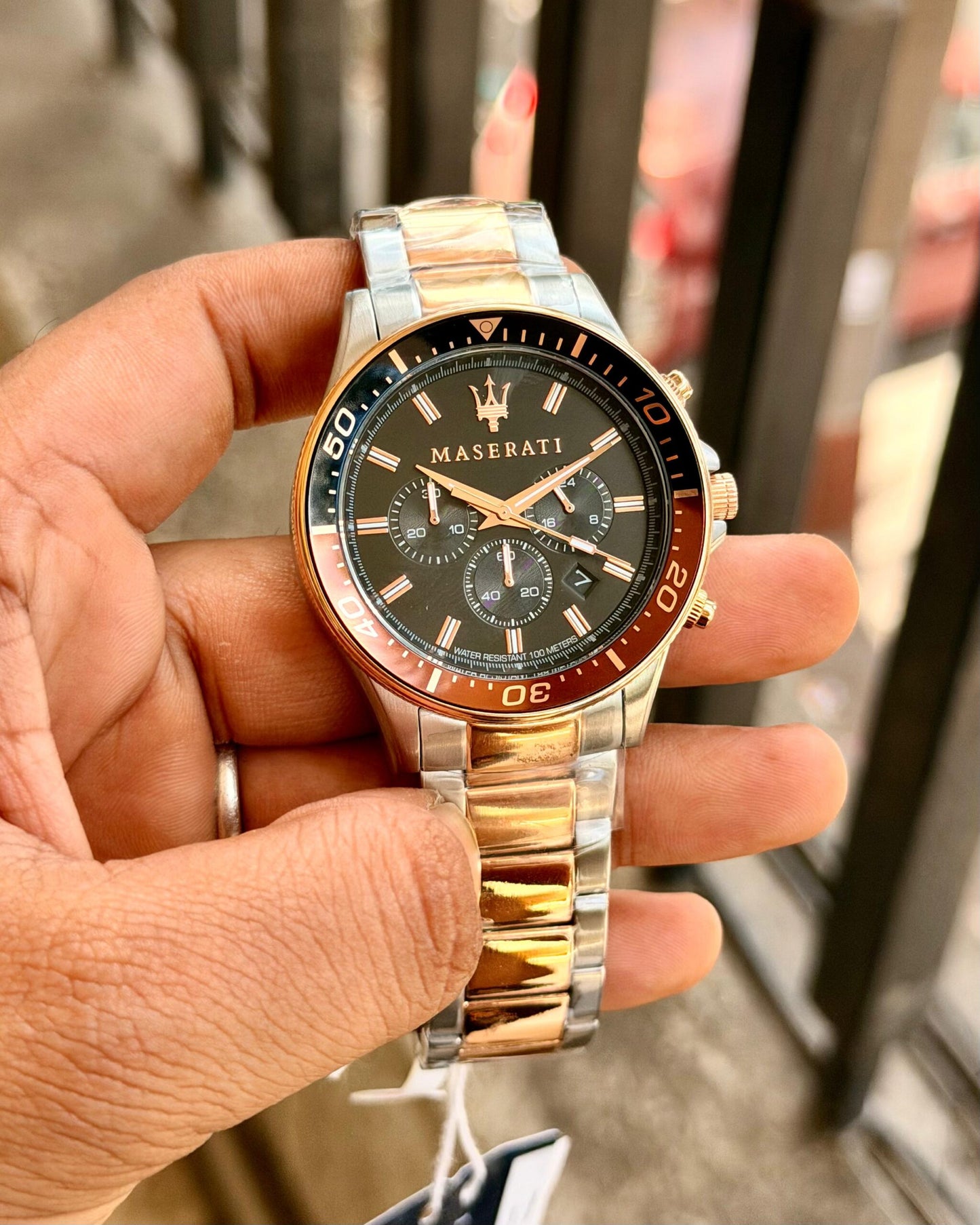 Maserati Sfida Black Chronograph