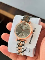 Emporio Armani Slim Grey Two Tone