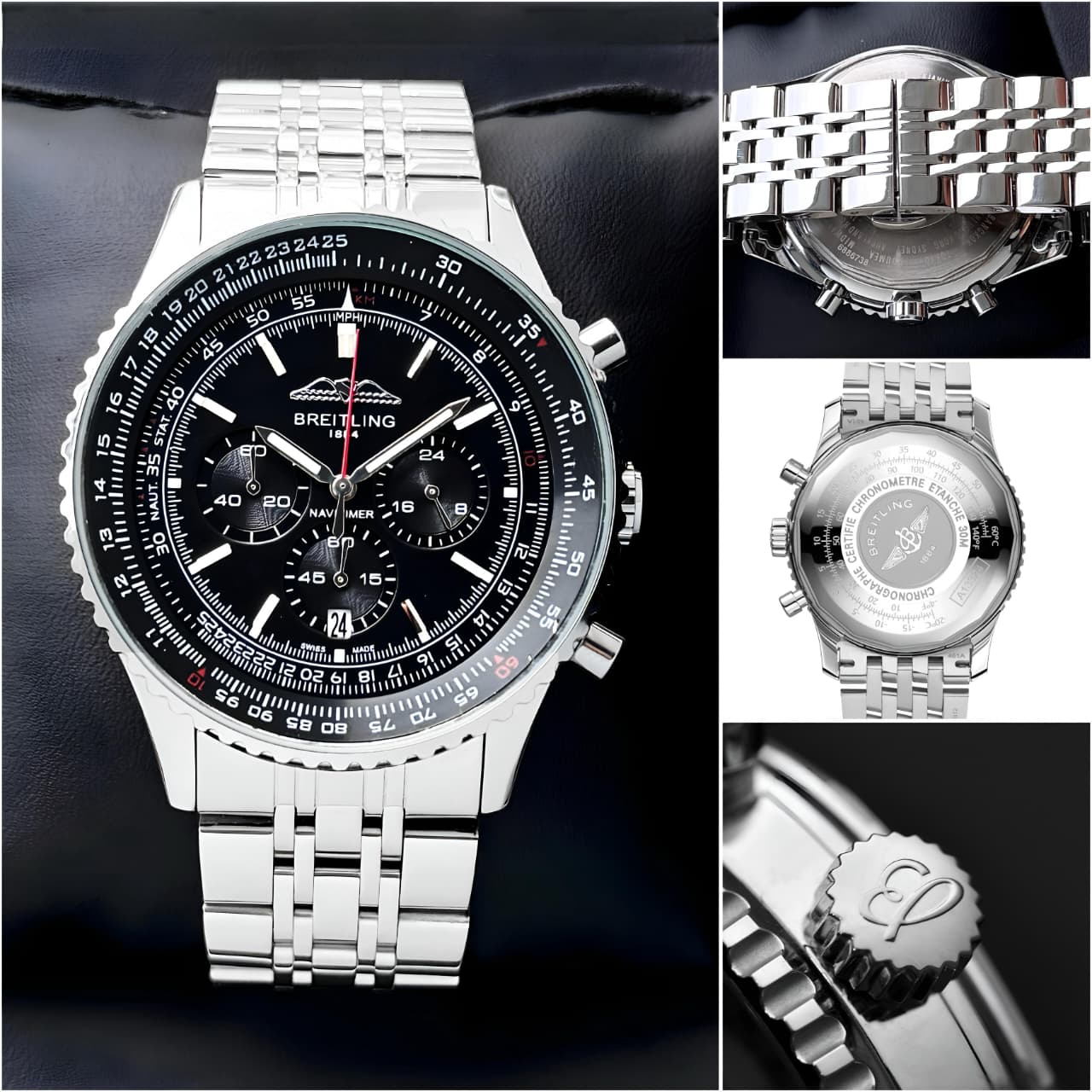 Breitling Navitimer Black Chronograph