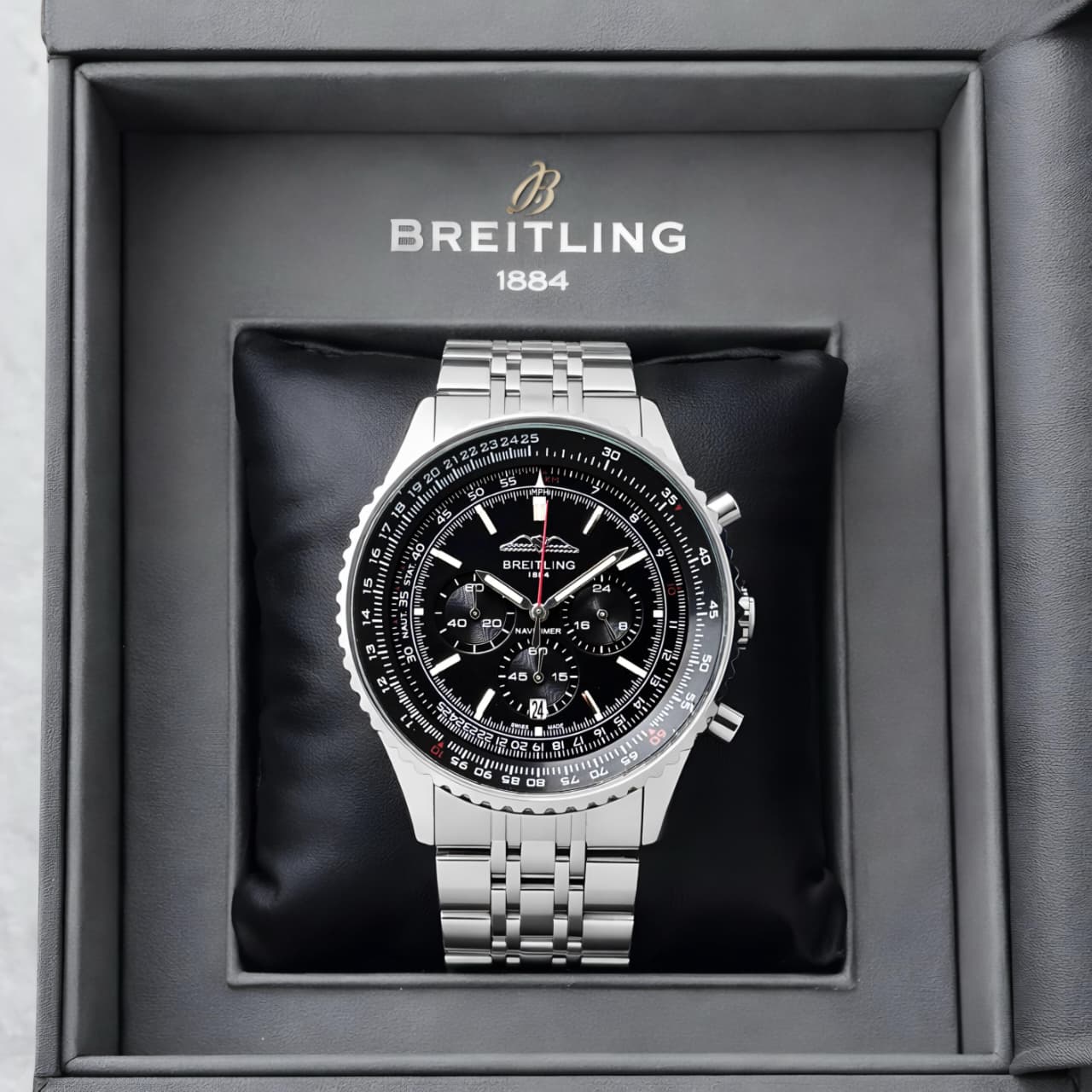 Breitling Navitimer Black Chronograph