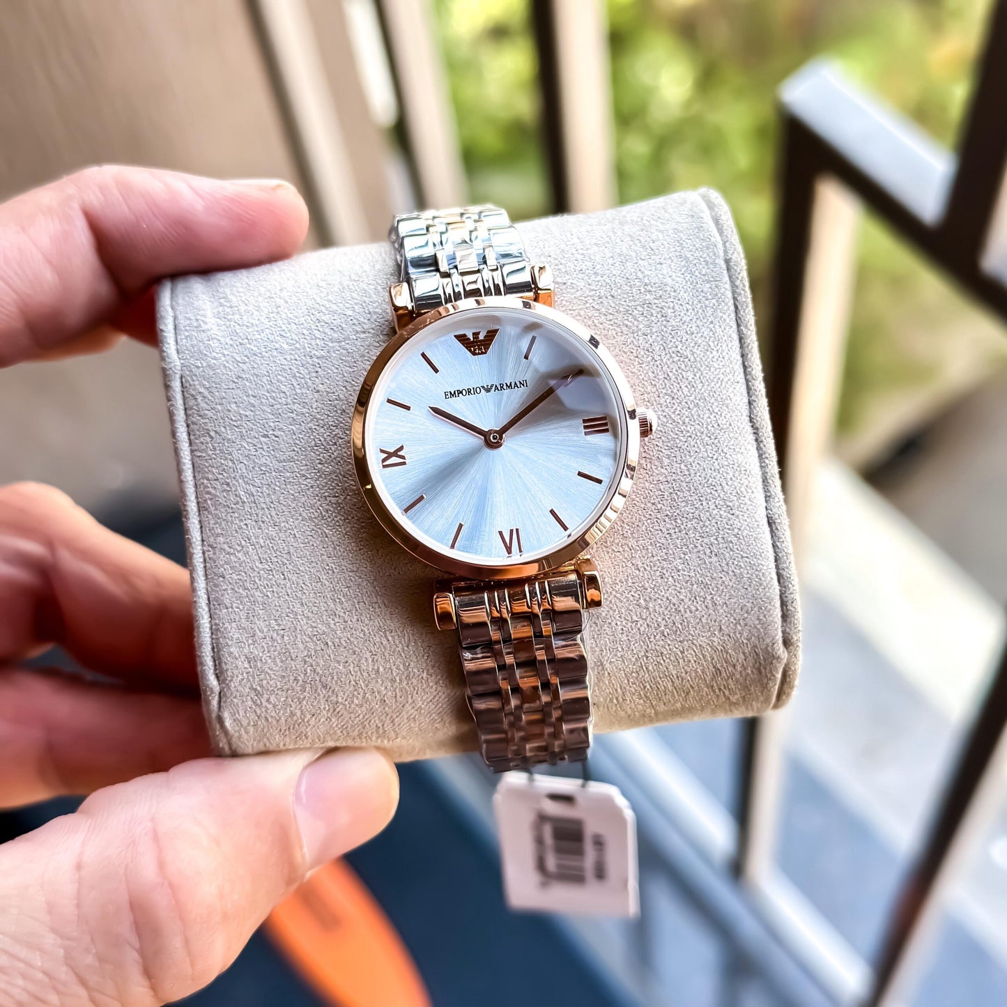 Emporio Armani Slim Rose Gold