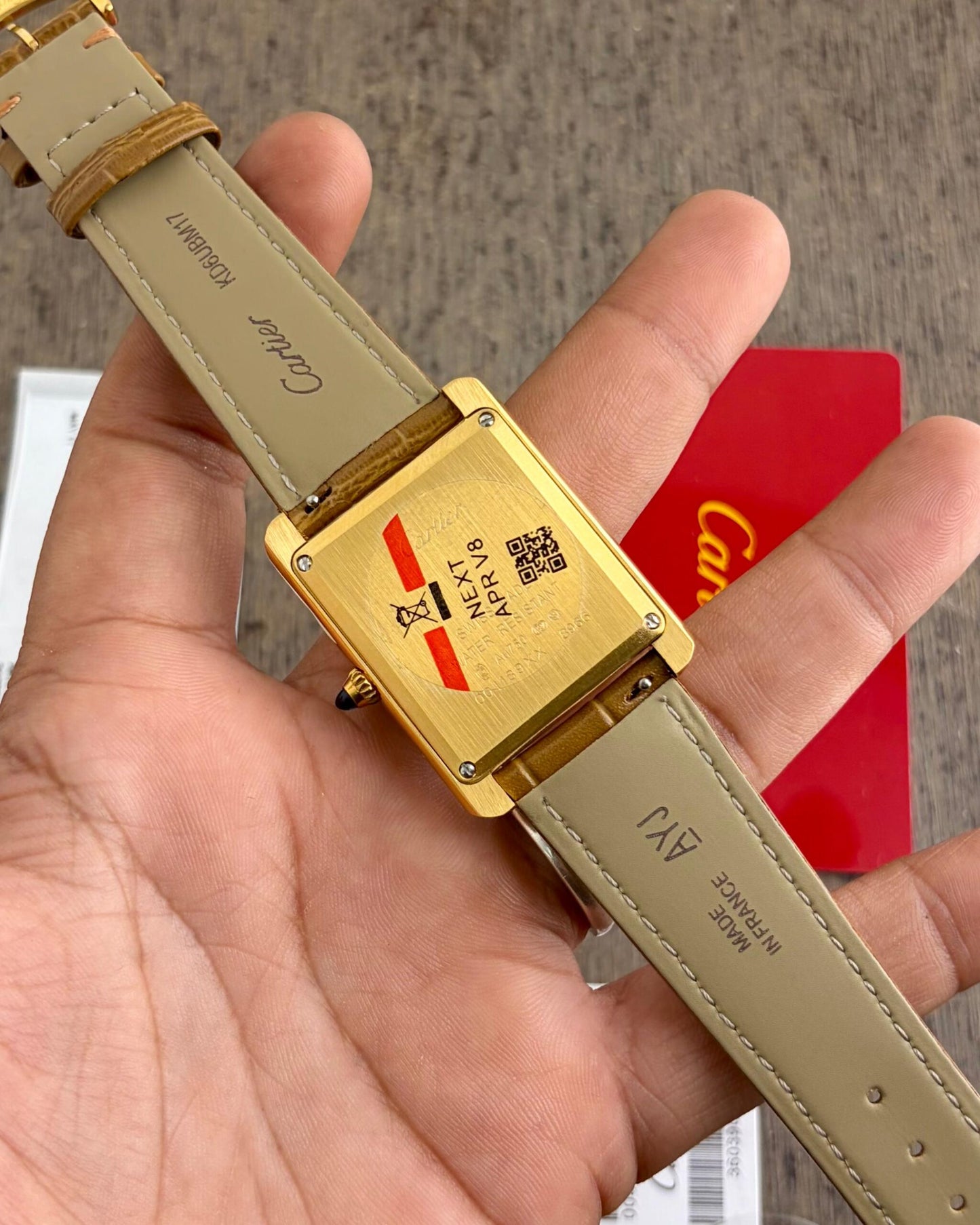 Cartier Tank Louis Yellow Gold